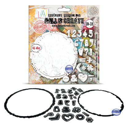 DI-38 - Die-Cutting Die Set - Counting Circles