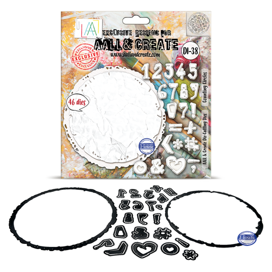 DI-38 - Die-Cutting Die Set - Counting Circles