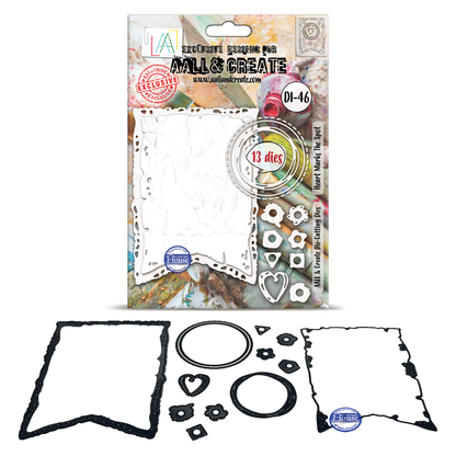 DI-46 - Die-Cutting Die Set - Heart Marks The Spot
