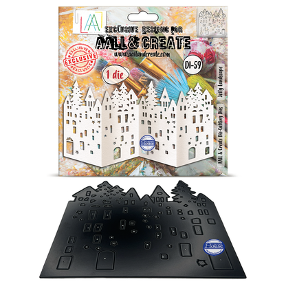 DI-59 - Die-Cutting Die Set - Jolly Landscape