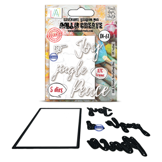 DI-61 - Die-Cutting Die Set - ATC Festive
