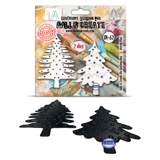 DI-62 - Die-Cutting Die Set - Merry Pine