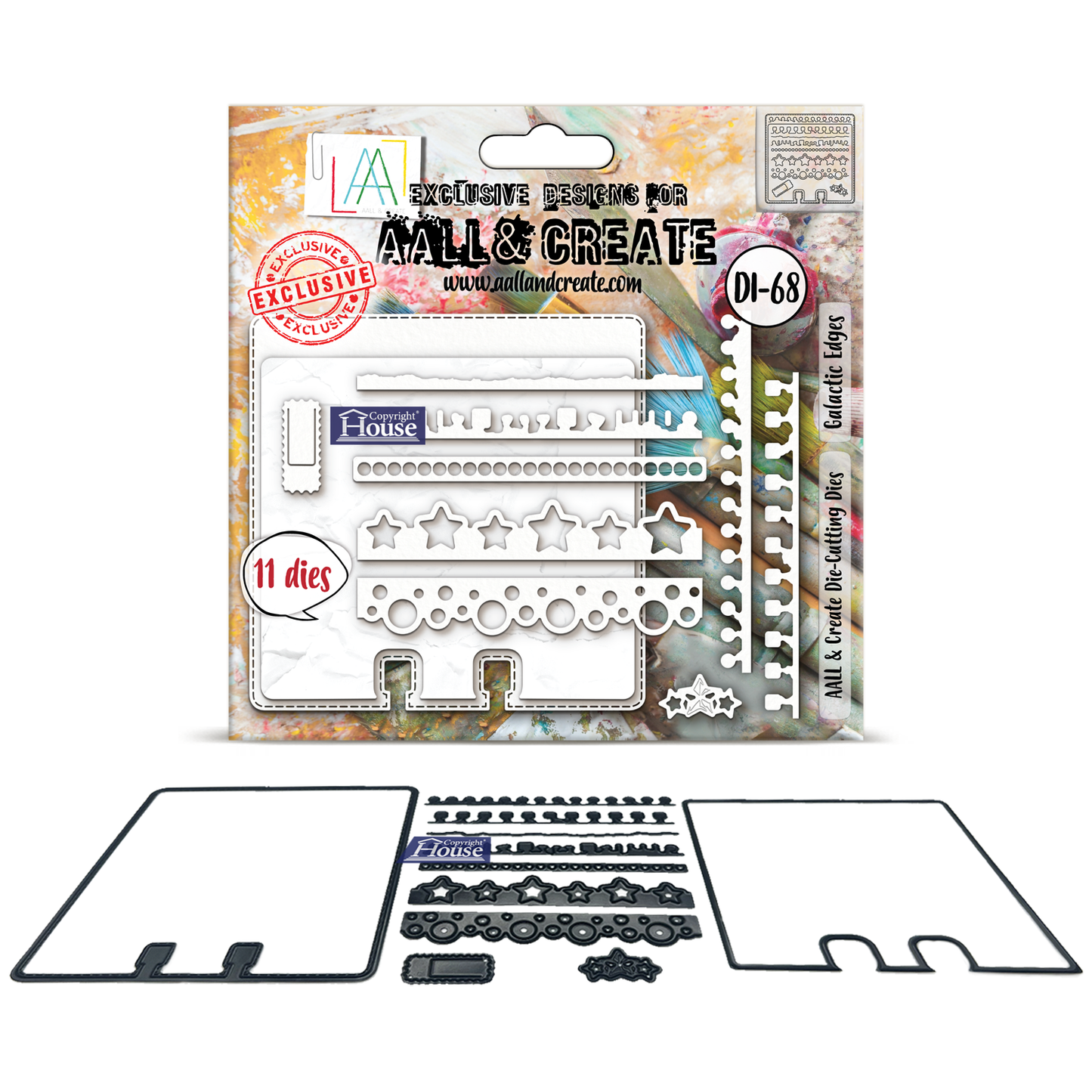 DI-68 - MemoryDex Die-Cutting Die Set - Galactic Edges