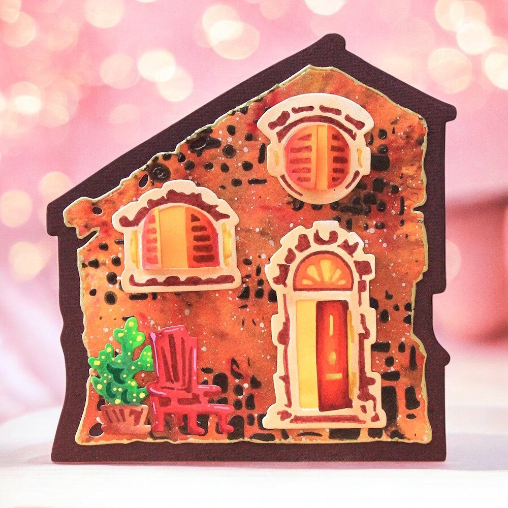 #DI-97 - Die-Cutting Die Set - Storybook House