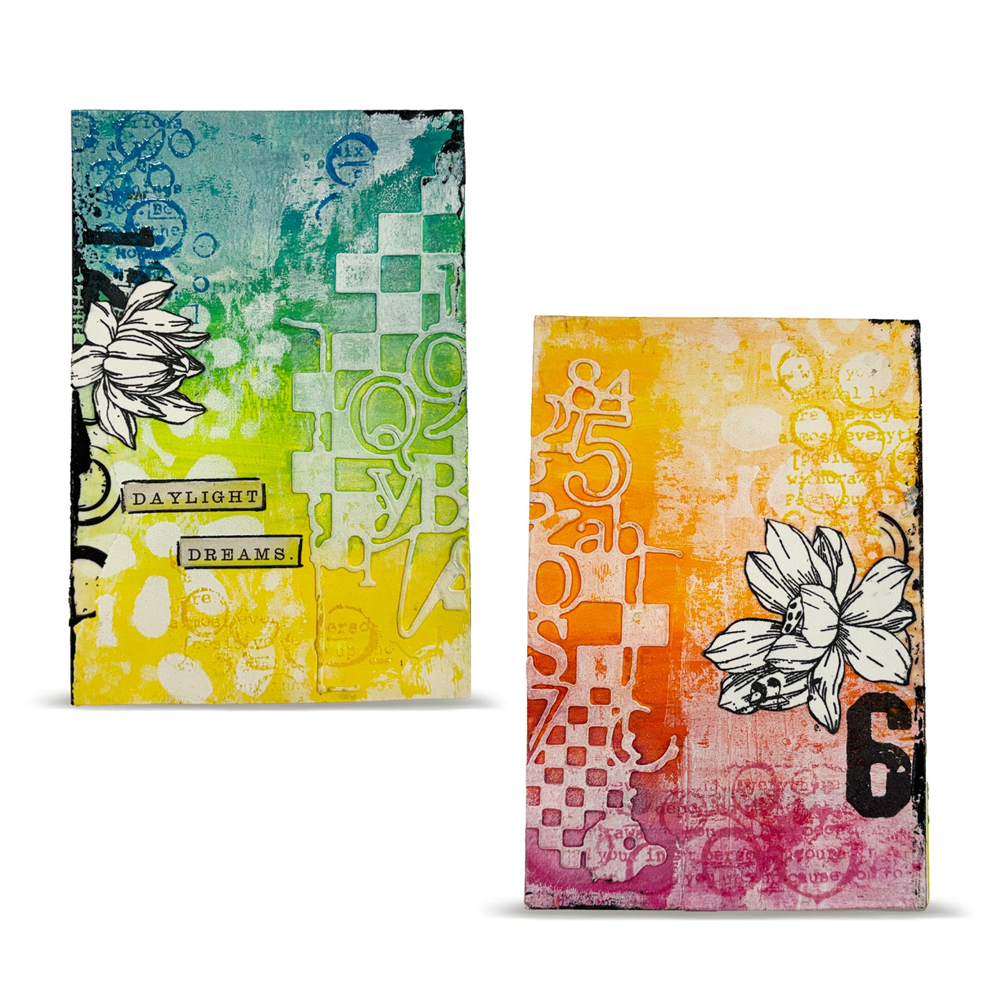 DI-22 - Die-Cutting Die Set - Checkered Figures