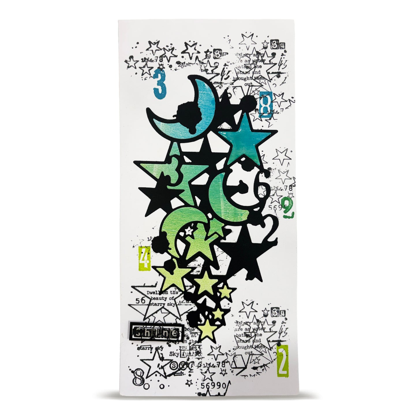 DI-24 - Die-Cutting Die Set - Moon Stars