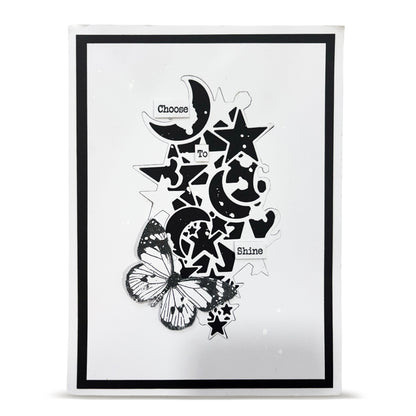 DI-24 - Die-Cutting Die Set - Moon Stars