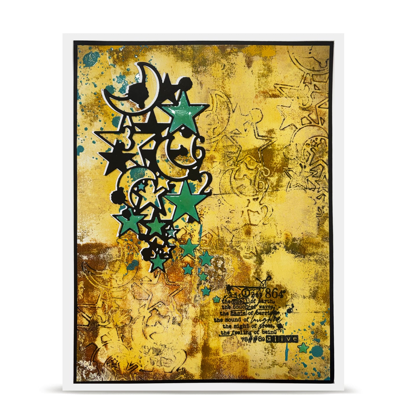 DI-24 - Die-Cutting Die Set - Moon Stars