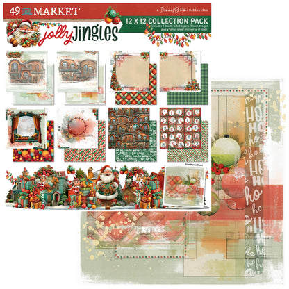 49 And Market Jolly Jingles - 12 x12 Collection Pack