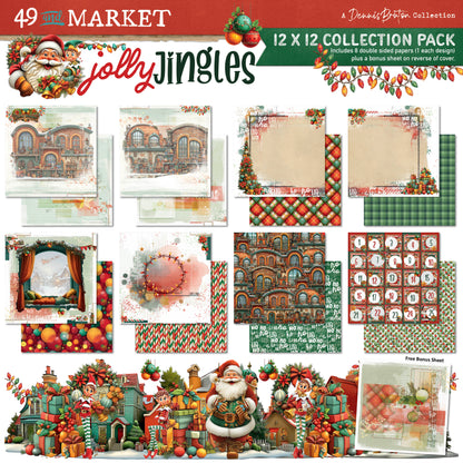 49 And Market Jolly Jingles - 12 x12 Collection Pack