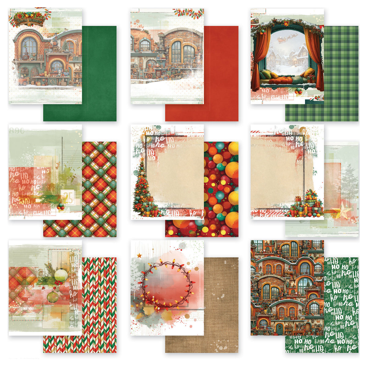 49 And Market Jolly Jingles - 6 x 8 Collection Pack