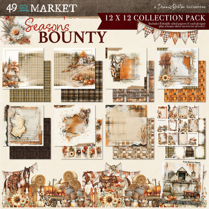 49 And Market Season's Bounty - 12 x12 Collection Pack