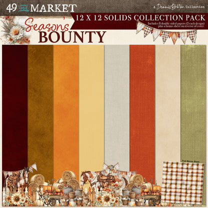 49 And Market Season's Bounty - 12 x12 Solids Collection Pack