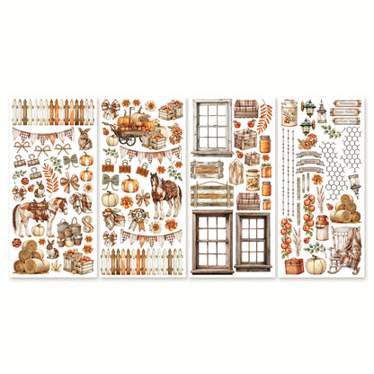 49 And Market Season's Bounty Laser Cut Elements