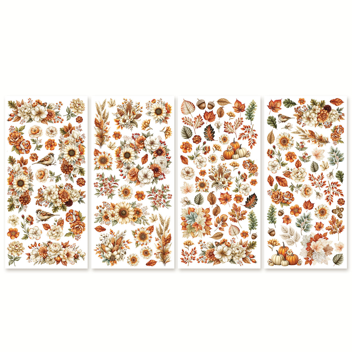 49 And Market Season's Bounty Laser Cut Wildflowers