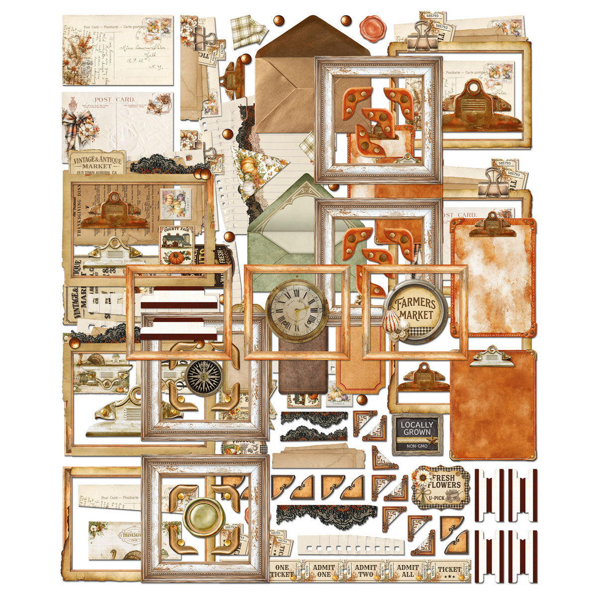 49 And Market Season's Bounty Ephemera Set