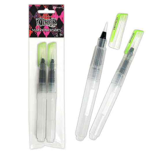 Ranger Dylusions Waterbrushes, 2pk