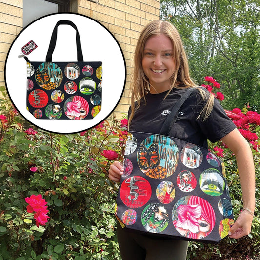 Ranger Dylusions Zipper Tote Bag