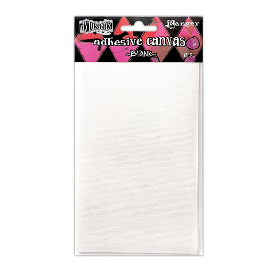 Ranger Dylusions Canvas, Blank Adhesive 6 x 3.5 (8 Pack)