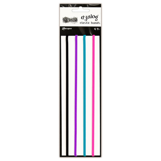 Ranger Dyan Reaveley Dylusions Dyalog Elastic Bands (4pcs)