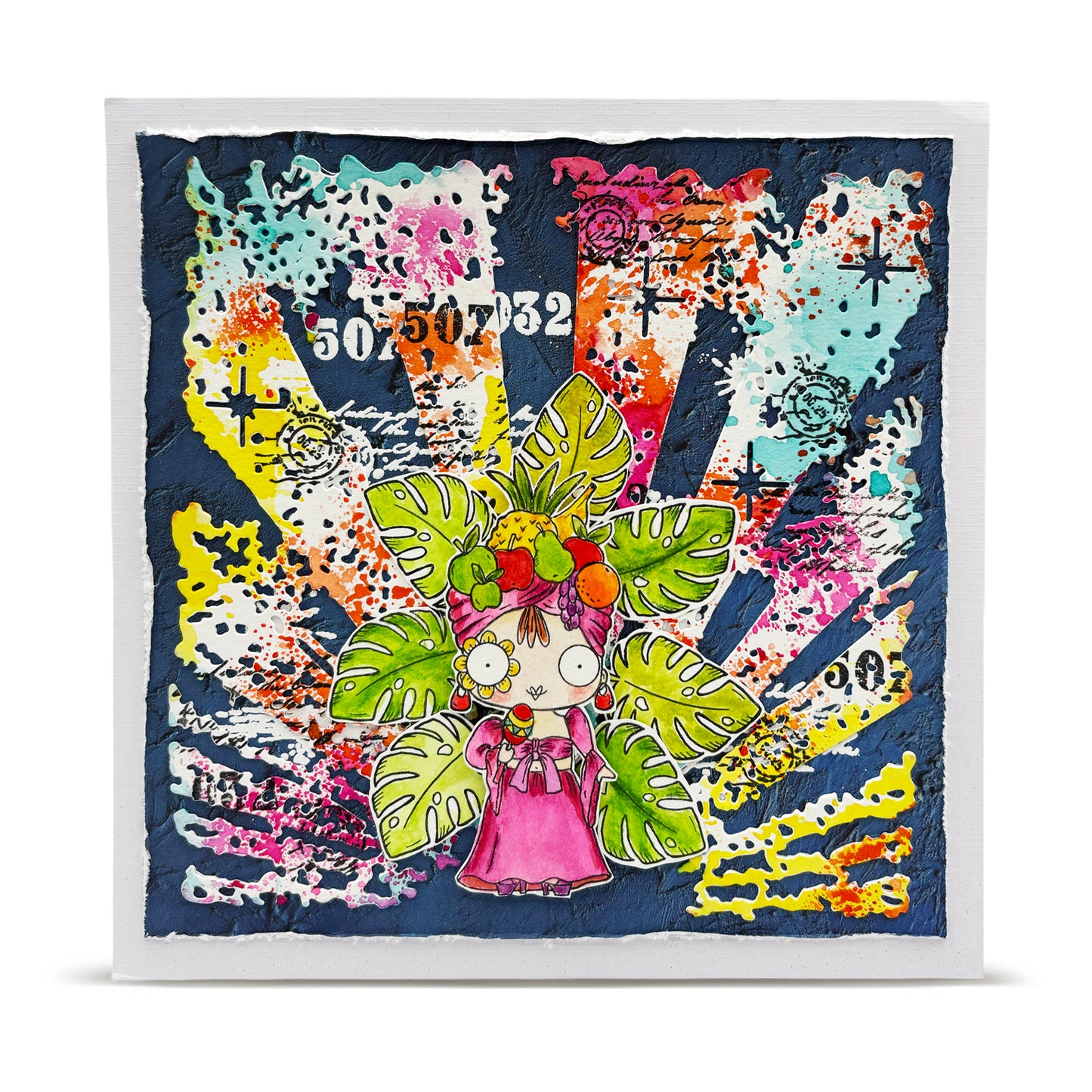 #TP-1277 - A7 Stamp Set - Island Queen Dee