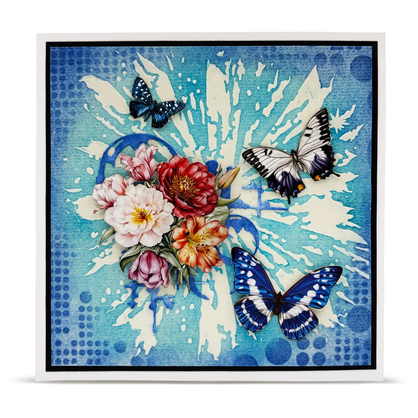 #87 - A4 Stencil - Totally Dotty