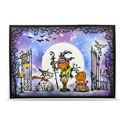 Autour de Mwa Whispers of Halloween Stamp Bundle
