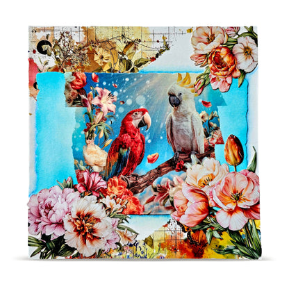 MT-155 - Washi Tape - Loving Parrots (Layer-It-Up!)