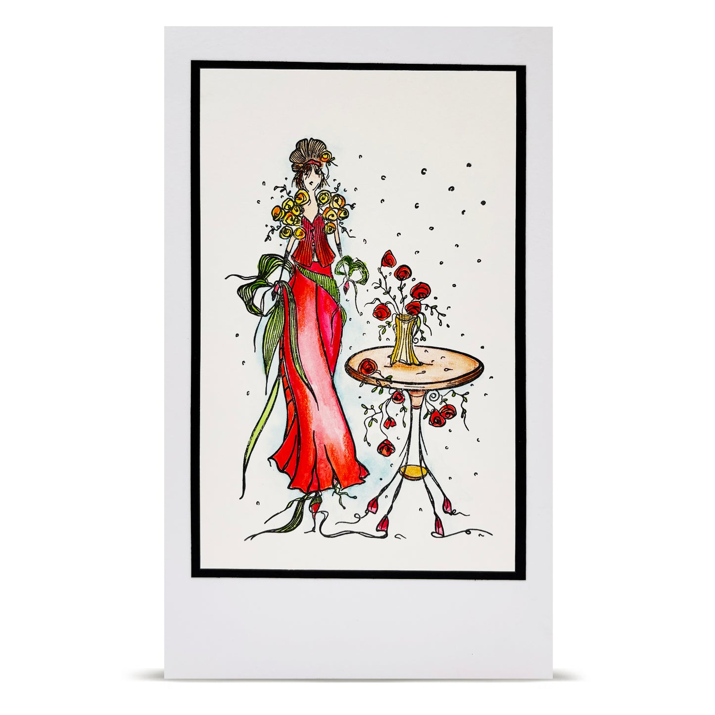 TP-1401 - A6 Stamp Sets - Art of Bouquet