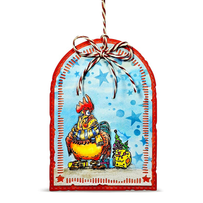 TP-1494 - A6 Stamp Set - Chickmas Chaos