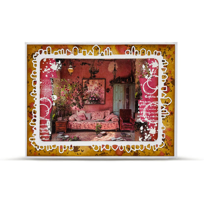 #MT-131 - Washi Tape - Rosy Settee (Layer-It-Up!)