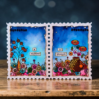 TP-1477 - A6 Stamp Sets - Funny Coquelicots