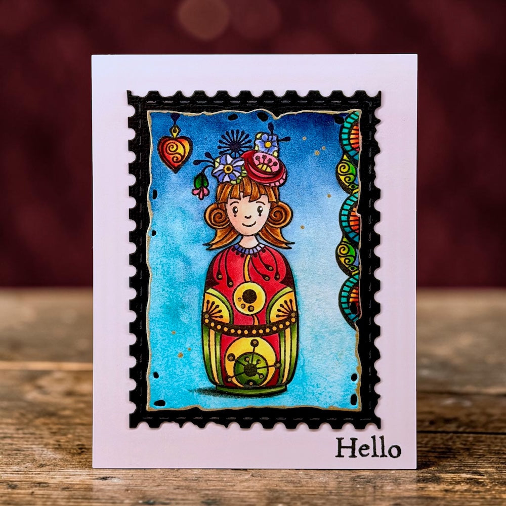 TP-1480 - A7 Stamp Sets - ZOUKI Poppie