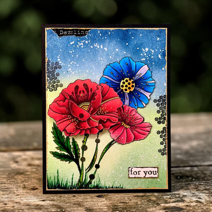 TP-1479 - A6 Stamp Sets - Lovely Coquelicots