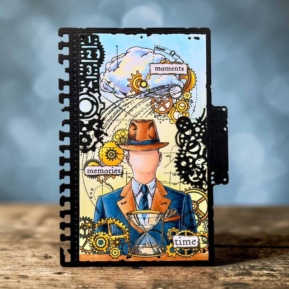 TP-1456 - A6 Stamp Sets - Faceless Time