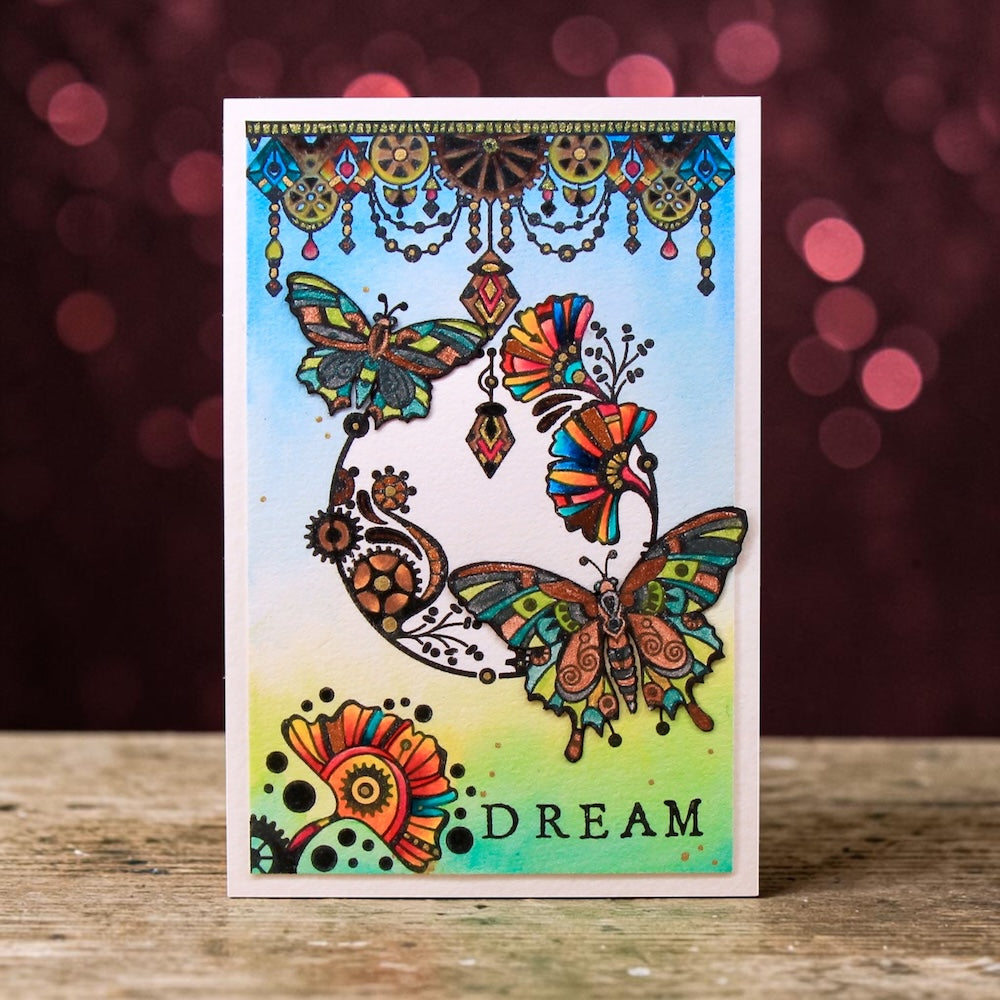Azoline Cercle De Couleurs Stamp Bundle