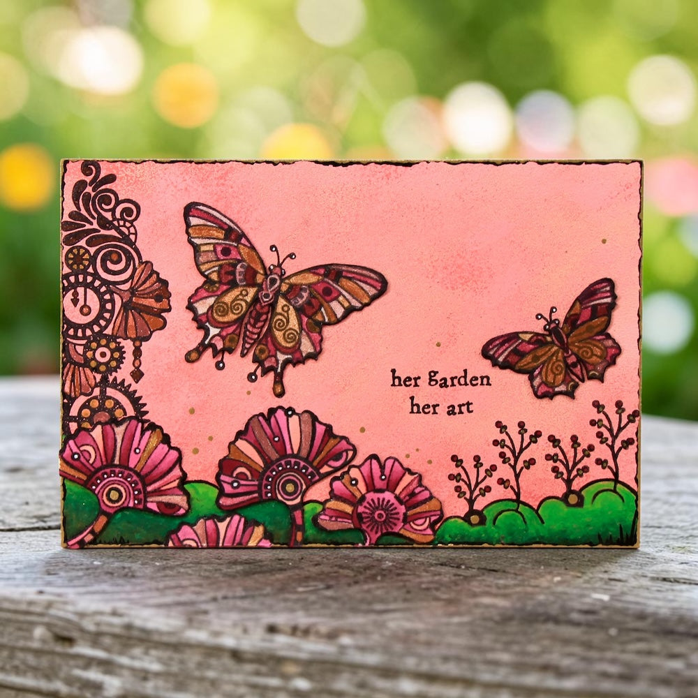 Azoline Cercle De Couleurs Stamp Bundle