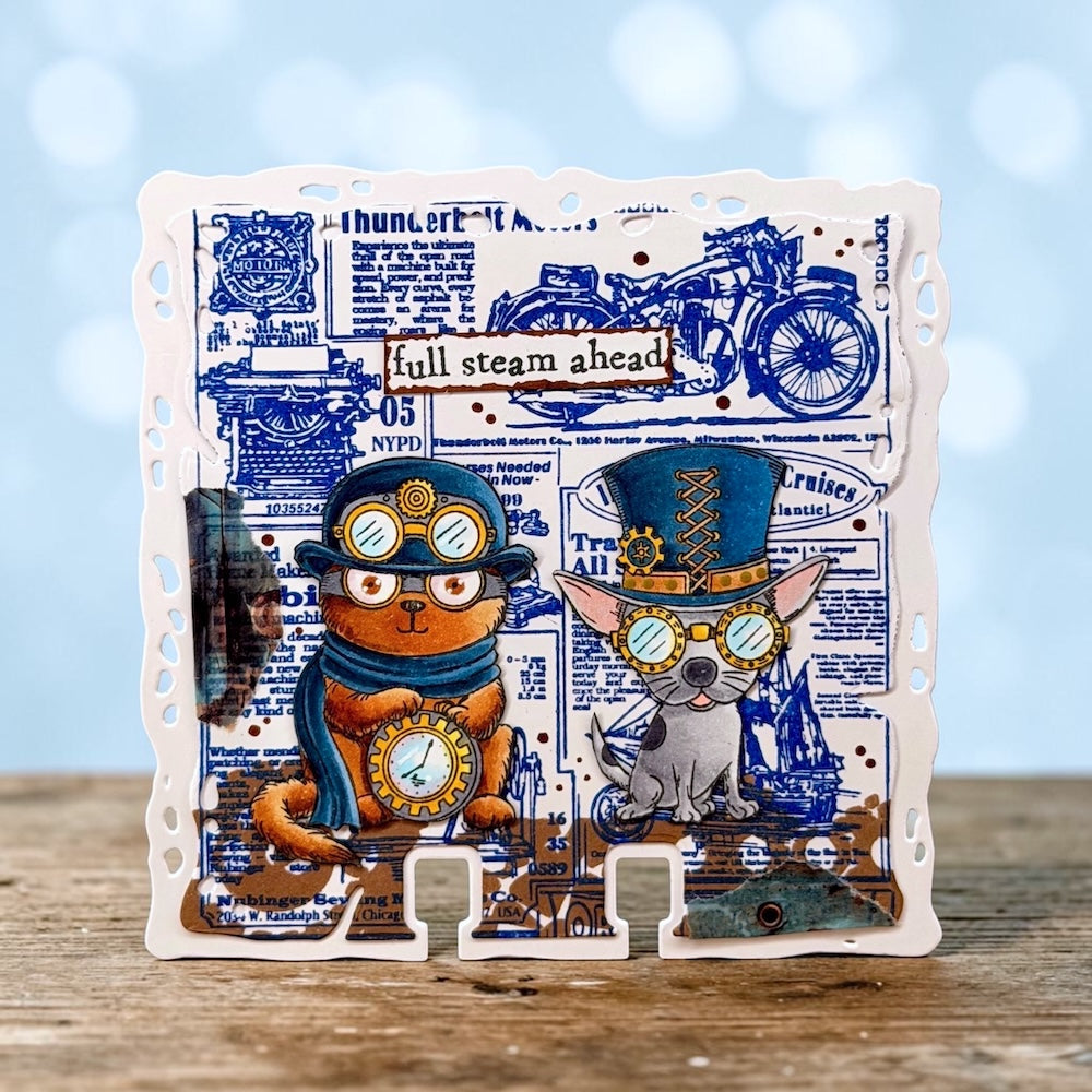 TP-1373 - A7 Stamp Sets - Precision Paws - ship from 19th June