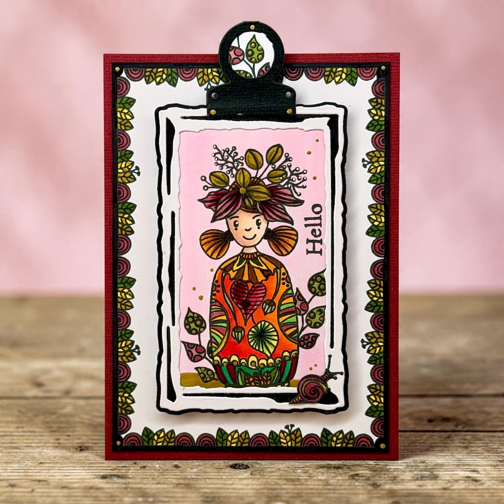 TP-1531 - A7 Stamp Set - Zouki Miss Automne
