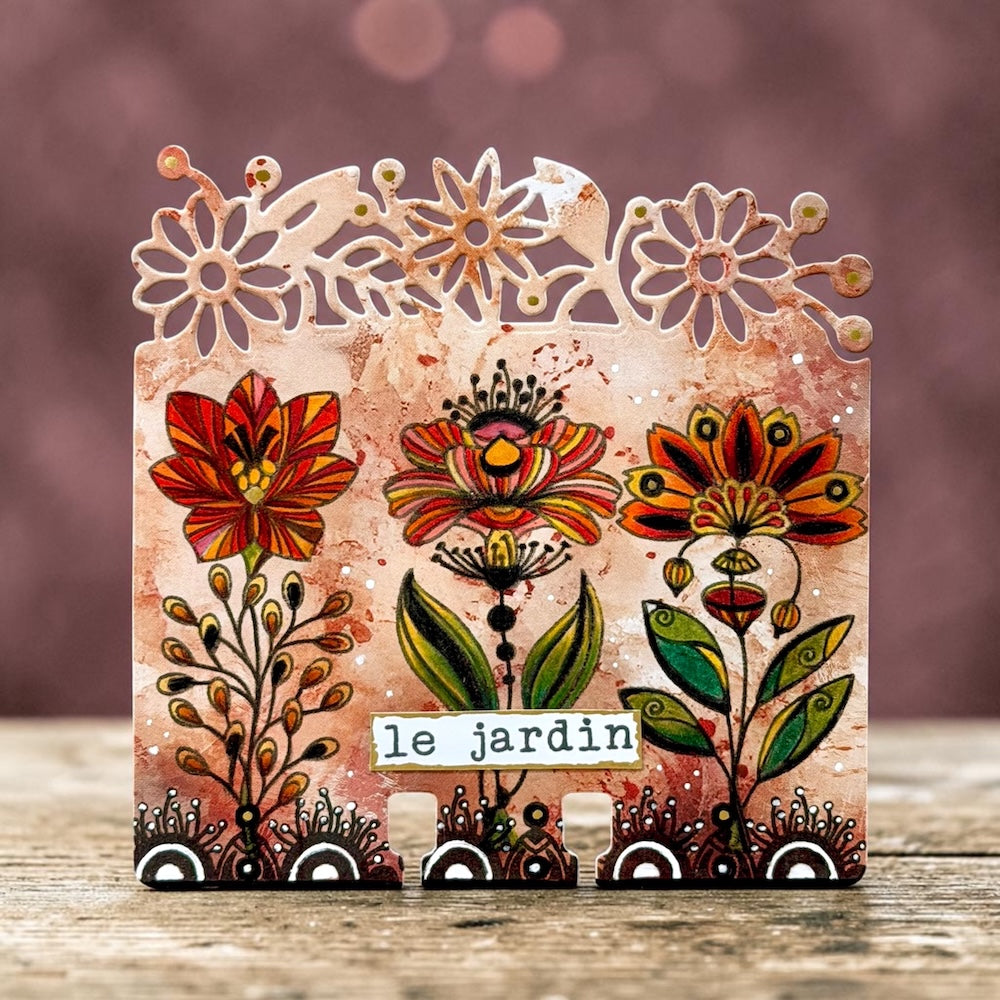 TP-1530 - A6 Stamp Set - Fleurs Élégantes