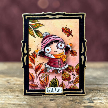 Janet Klein Fall into Fall Stamp Bundle + Free Poster & Bio Cards