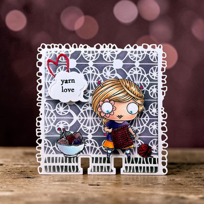 TP-1502 - A7 Stamp Set - Yarn Love