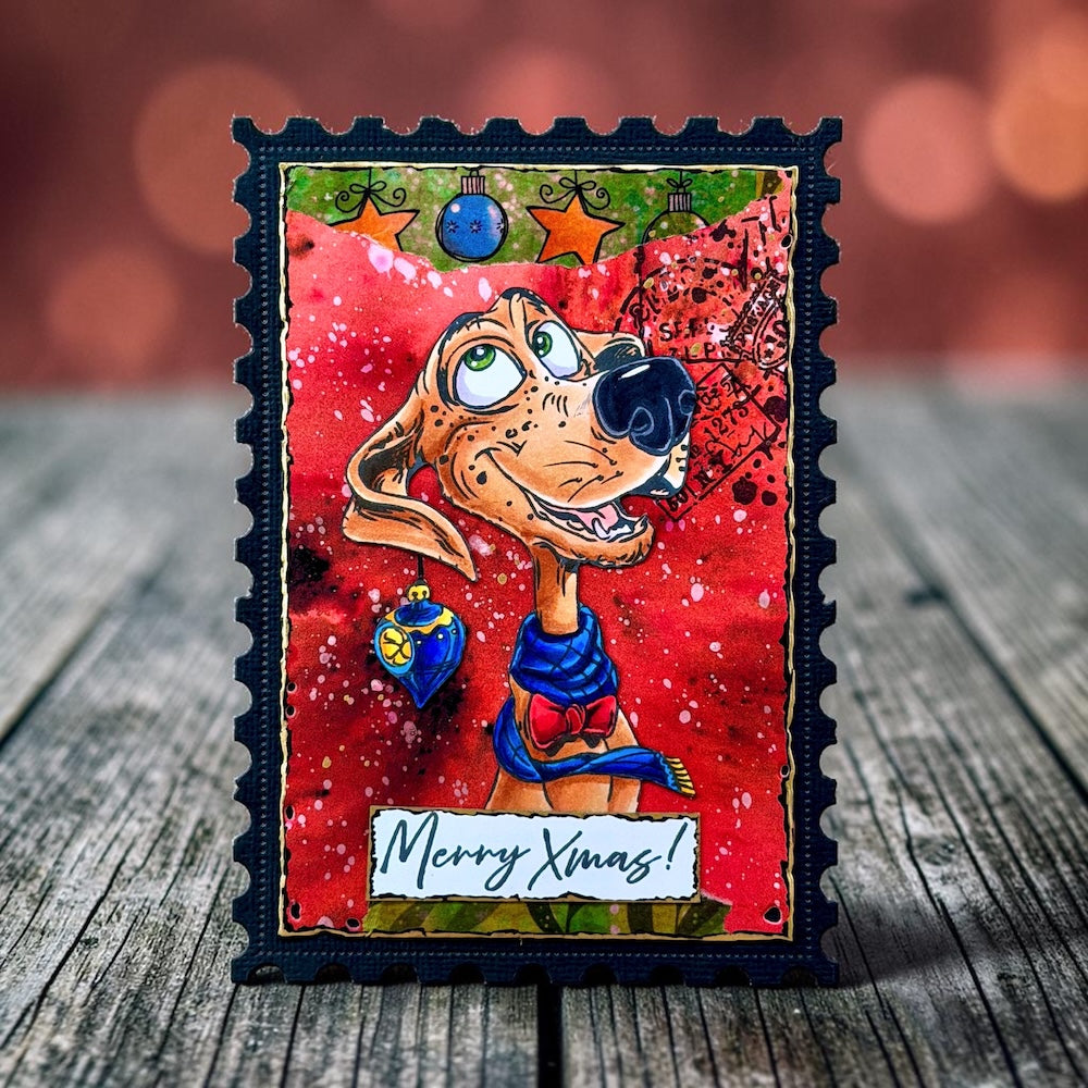 TP-1493 - A6 Stamp Set - Merry Woofmas