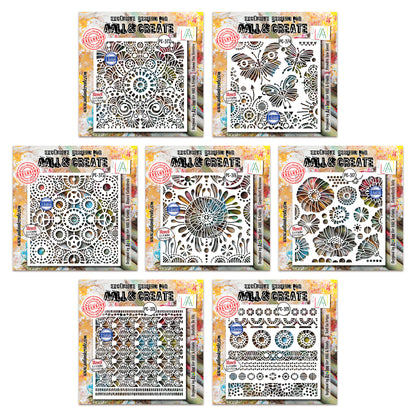 Dentelle Florale Stencil Bundle