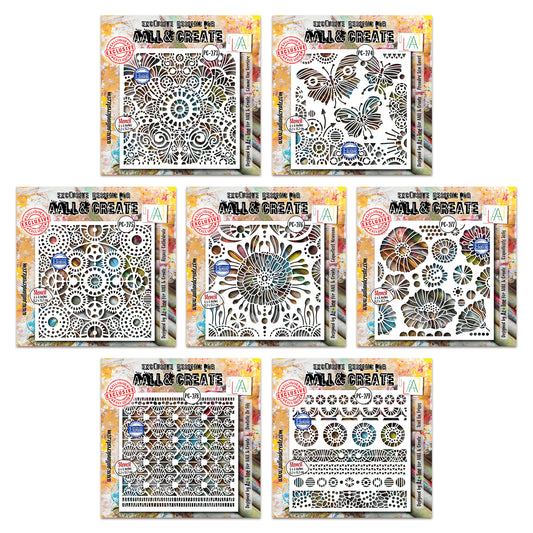 Dentelle Florale Stencil Bundle