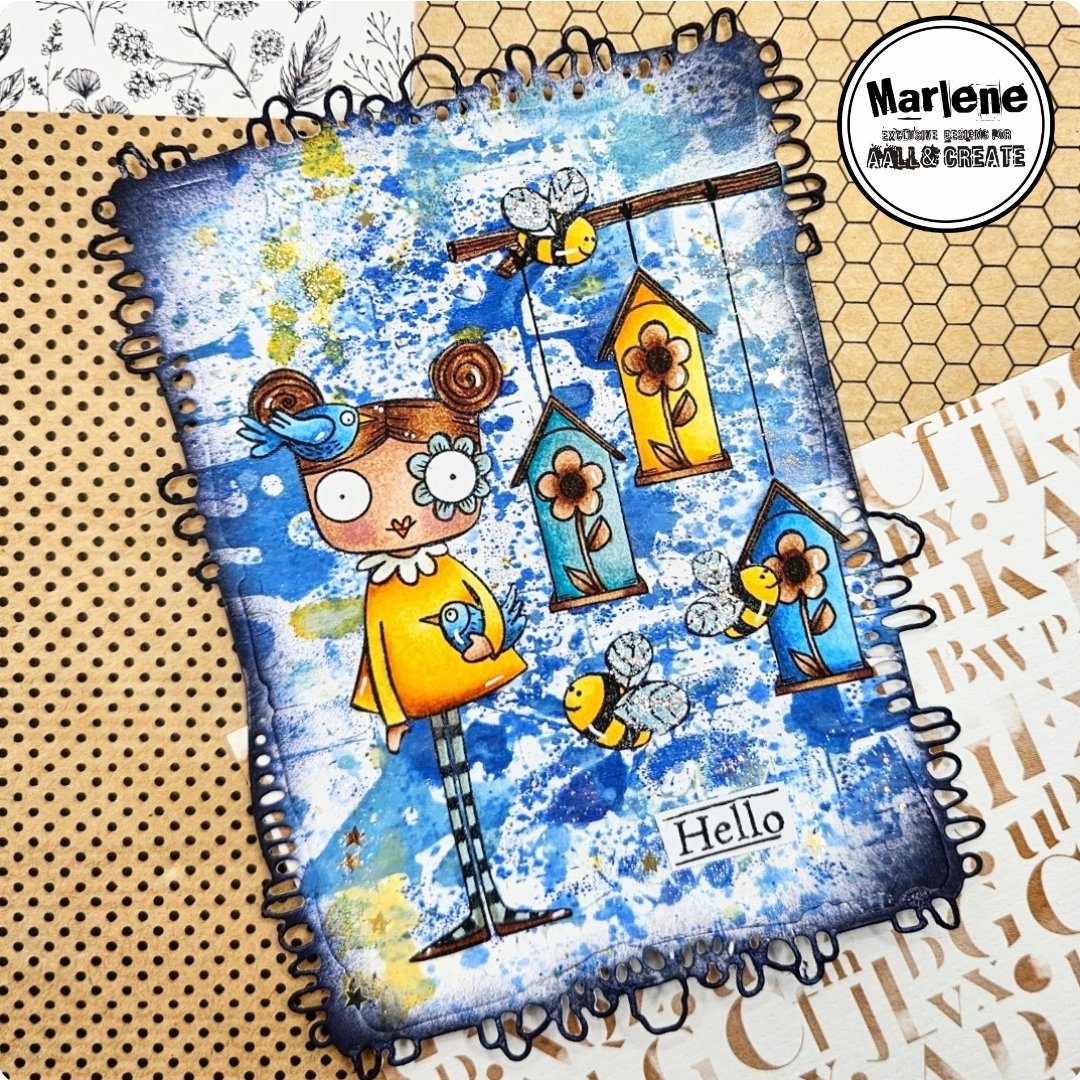 #1131 - A7 Stamp Set - Birds Of A Feather