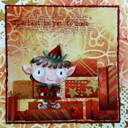 TP-741 - A7 Clear Stamp Set - Lil Elf