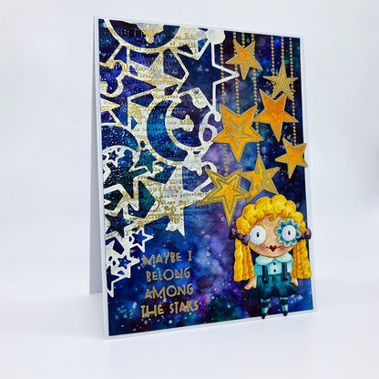 DI-24 - Die-Cutting Die Set - Moon Stars