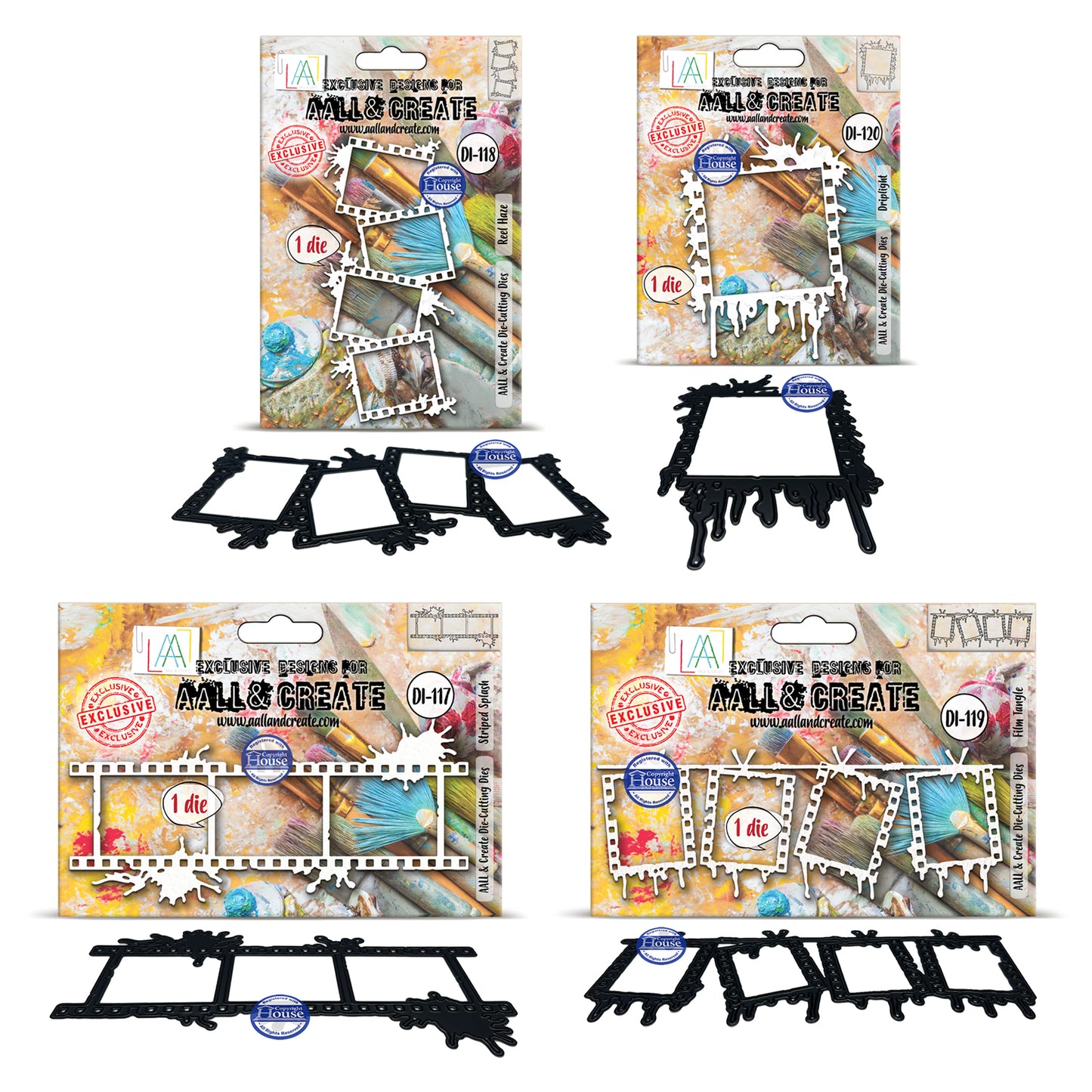 Autour de Mwa Through the Lens Cutting Dies Bundle