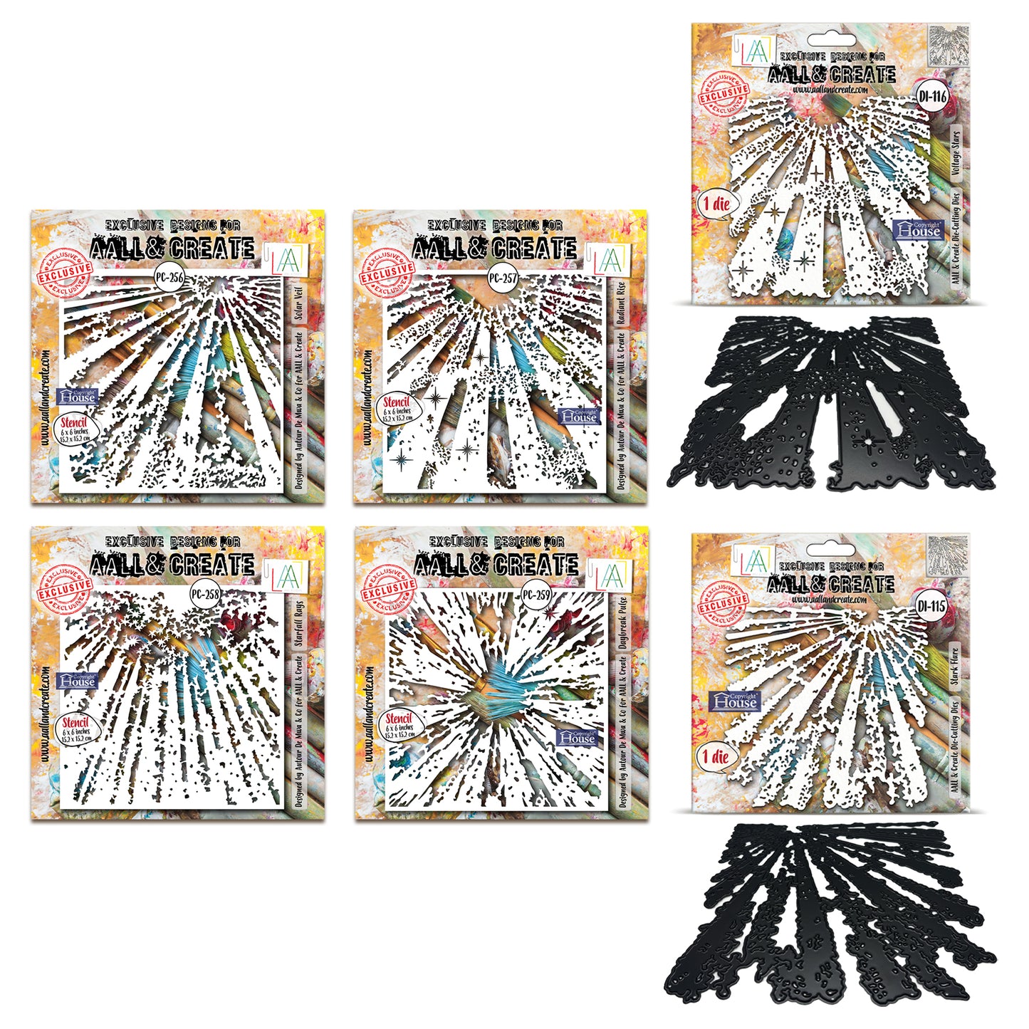 Stark Pulse Die & Stencil Bundle